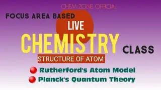 Plus One | Chemistry Focus Area| Chapter 2 | Structure of Atom | Rutherford's Model of Atom