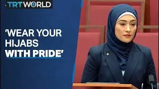 Australia&rsquo;s first hijab-wearing senator delivers speech in Parliament