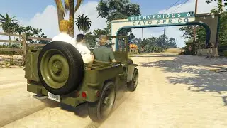 JUGANDO EN LA NUEVA ISLA CAYO PERICO! INCREIBLE!! - GTA V ONLINE