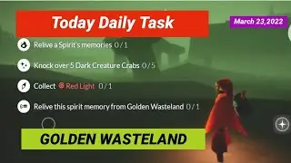 Today Daily Task (March 23) Golden Wasteland /Sky Venture [46]