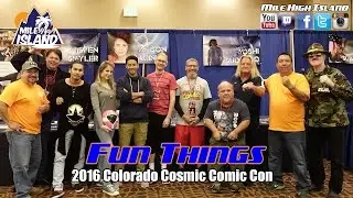 Fun Things: 2016 Colorado Cosmic Comic Con (C4)