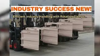 Industry News! How does the Rotation Soft-Pack Clamp Handle loads?#forkliftattachment #attachments