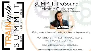 TRAINcycle Summit: Pro Sound Keynote - Meet Your Expert: Mixing on Broadway