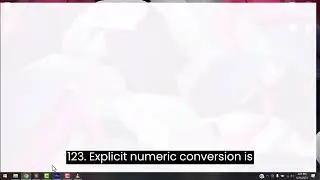 Type Conversion