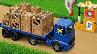 DIY Mini Gas Station with Mini Truck 🚚⛽Innovative Engineering Construction Project Science Mode