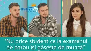 CUM REUȘIM SĂ LUĂM EXAMENUL DE BAROU? MATINAL A7TV CU BENI ȘI IOSIF GRAUR