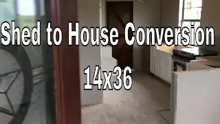14x36 Lofted Barn Shed  Cabin Tour
