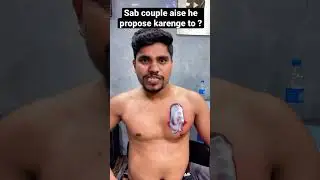Kya aap bhi aise he propose karoge apane partner ko #trending