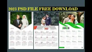 2023 Calendar Template Free Download || icolors ||