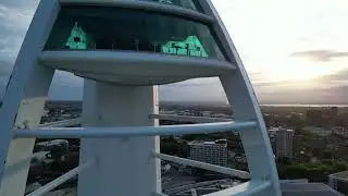 Spinnaker Tower in the morning