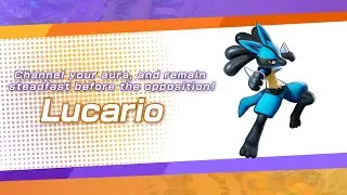 Lucario Character Spotlight | Pok&eacute;mon UNITE