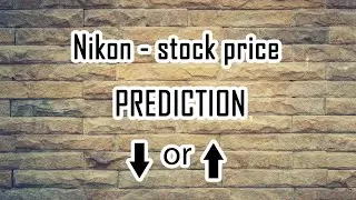 Nikon- stock price. Prediction