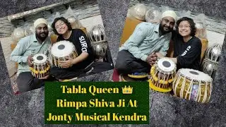 Great Tabla Queen 👑 Rimpa Shiva Ji At Jonty Musical Kendra |  सुनिये क्या कमाल तबला बजाया जी दीदी ने