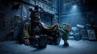 Withered Freddy in the Snow (Sad FNAF Fan Animation).