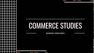 Commerce studies