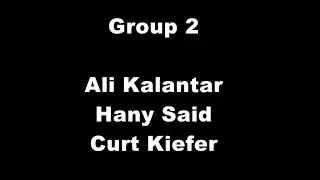 Interview 2 with Ali Kalantar, Curtis Kiefer, and Hany Said