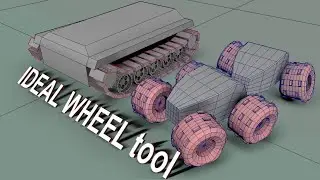 Ideal Wheel tool for making Vehicle (for MAYA)