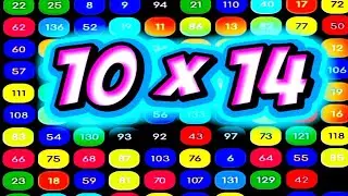10×14 Solving numbers puzzles 10×14 can increase your speed in problem solving.
