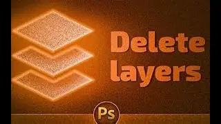 How to Delete Hidden Layers in Adobe Photoshop (Quick & Easy Tutorial!) l #adobephotoshop #layers