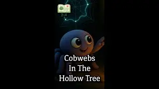 Cobwebs in the Hollow Tree (Story 2/5) | Gentle Halloween #shorts