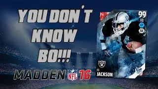 99 Bo Jackson Has Landed! | Madden 16 Ultimate Team - 2 Million Coin Card