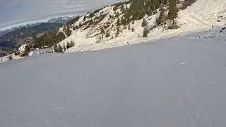 Challenging Black Run 14 | Wagrain Ski Resort | Extreme Skiing | 4K GoPro