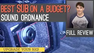 Комплект автомобильного сабвуфера - Car Audio Bass-Sound Ordnance Sub B8P Install - 8-дюймовый корпус для усилителя мощности