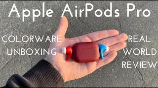 Custom AirPods Pro by ColorWare Full Unboxing! (Real World Review)