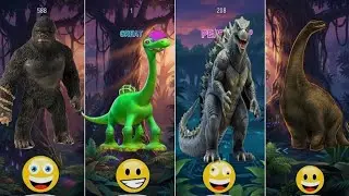 Tiles Hop: Godzilla vs KingKong – Ultimate Dance Battle 🎶🔥