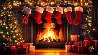 Cozy Home for Christmas, Night Vintage  | Gold Framed TV Art Screensaver | @VintageGoldFrameTvArt