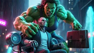She-Hulk Serves MODOK Justice | When Law Meets Gamma Power