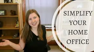 Minimalist Home Office Tour | Tips for a Minimalist Home Office