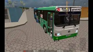 Proton Bus Simulator Core. Карта: Mossilva RMBS. Маршрут:N&ordm;26. Автобус: ЛиАЗ 5256.53 2012г.(Тюнинг)