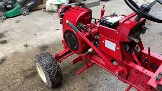 Wheel Horse C-121 restoration