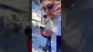 Big bear vibes baby 🥶￼  ☃️ ￼#snow #bigbearmountain #weed #clouds