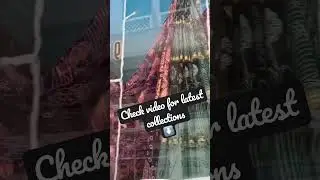 India silk house | Latest kambi sarees and burqa collections #dubai #shorts