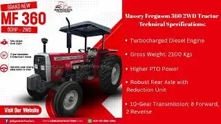 BRAND NEW MASSEY FERGUSON MF 360 FOR SALE | BEST 60HP TRACTOR | AGROASIA TRACTORS | ORDER NOW