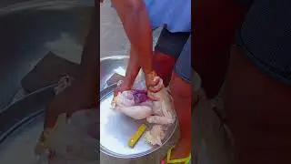 Christmas Cooking | How I Prepared a Big Chicken Step by Step 