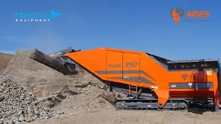 ARJES Titan 950 Heavy Duty Mobile Shredder | Available at Tricon Equipment