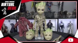HOT TOYS - BABY GROOT - LFS 004 - GUARDIANS OF THE GALAXY VOL 2 - REVIEW FRANCAISE FRENCH
