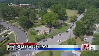 COVID-19 testing delays, longer wait times for results