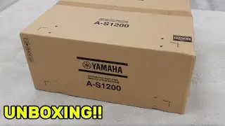 Yamaha A-S1200 Unboxing & First Look - Pure HiFi Power