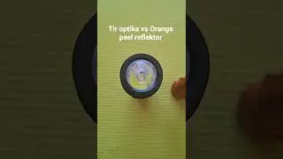 Tir optika vs orange peel reflektor #sofwul
