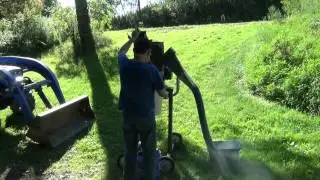 Crushing beer bottles with my glass pulverizer