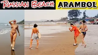 Russian Beach | Aramabol | GOA | #travel #goa #arambol #beach #india #solo #traveling