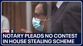 Notary pleads no contest in house stealing scheme