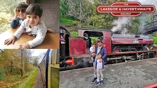 Lakeside & Haverthwaite Railway - Steam Train to Bowness in Lake District