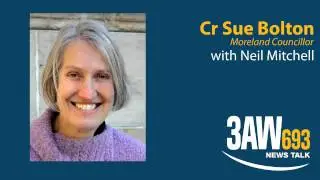 Moreland Cr Sue Bolton speaks with Neil Mitchell