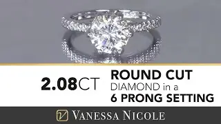 Engagement Rings - June's Custom Diamond Engagement Ring