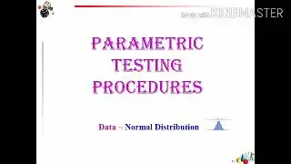 Testing of Hypothesis- Part I: Parametric tests